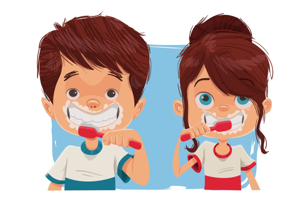 Como escovar os dentes das crianças?