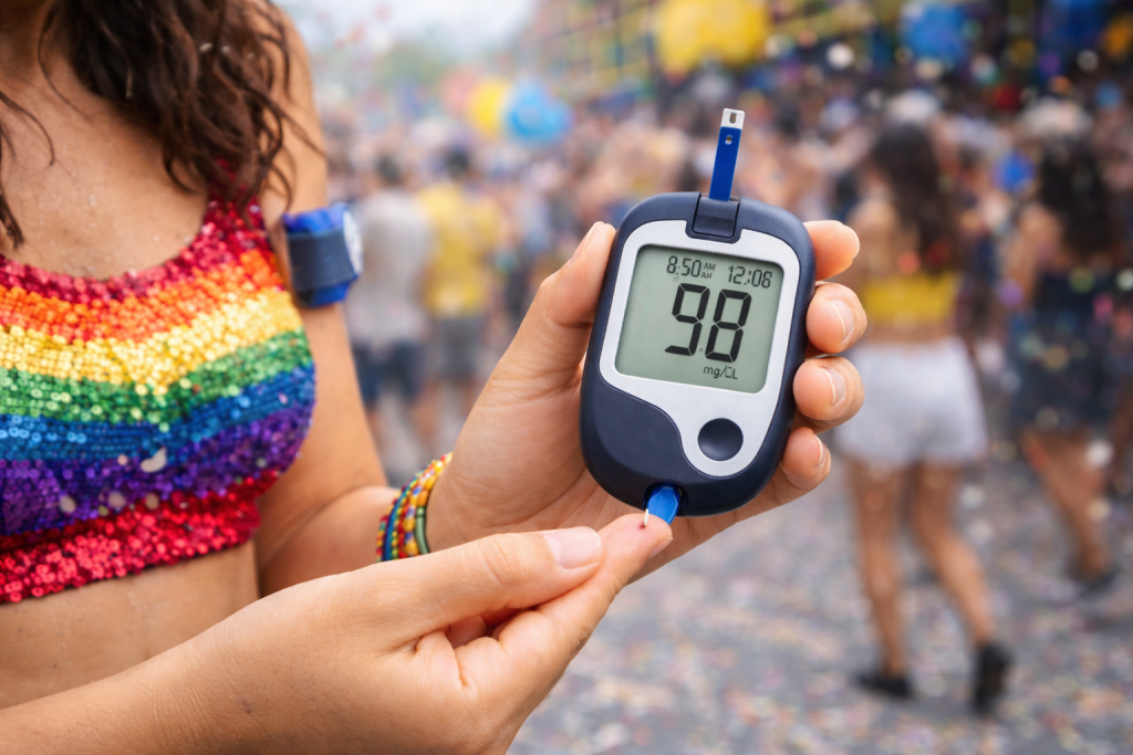 Carnaval e diabetes: como curtir a folia sem perder o controle da glicemia