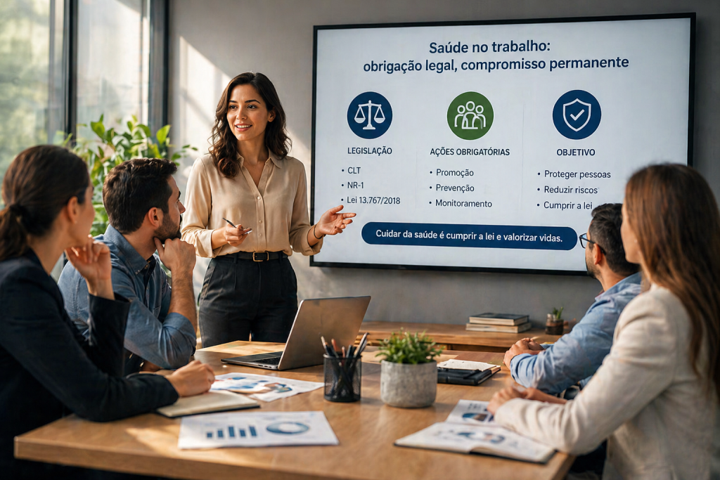 Saúde do colaborador nas empresas: prevenção, novas regras trabalhistas e impacto no absenteísmo